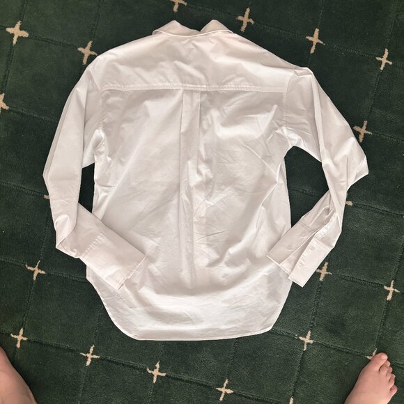 Good American The Good Shirt in White - Picture 9 of 10